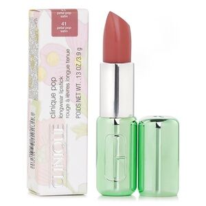 BNIB Clinique Pop Satin Lipstick - Petal Pop